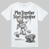 Jordan 3 Retro Pure Money DopeSkill T-Shirt Play together, Stay together Graphic Streetwear - White