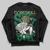 Foamposite Pro 'Pine Green' DopeSkill Long Sleeve T-Shirt Stay It Busy Graphic Streetwear - Black