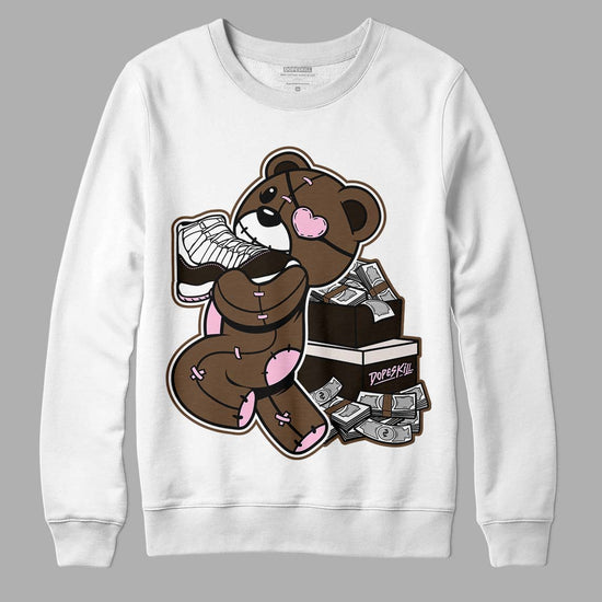 Jordan 11 Retro Neapolitan DopeSkill Sweatshirt Bear Steals Sneaker Graphic Streetwear