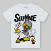 Black and White Sneakers DopeSkill Toddler Kids T-shirt Self Made Graphic Streetwear  White