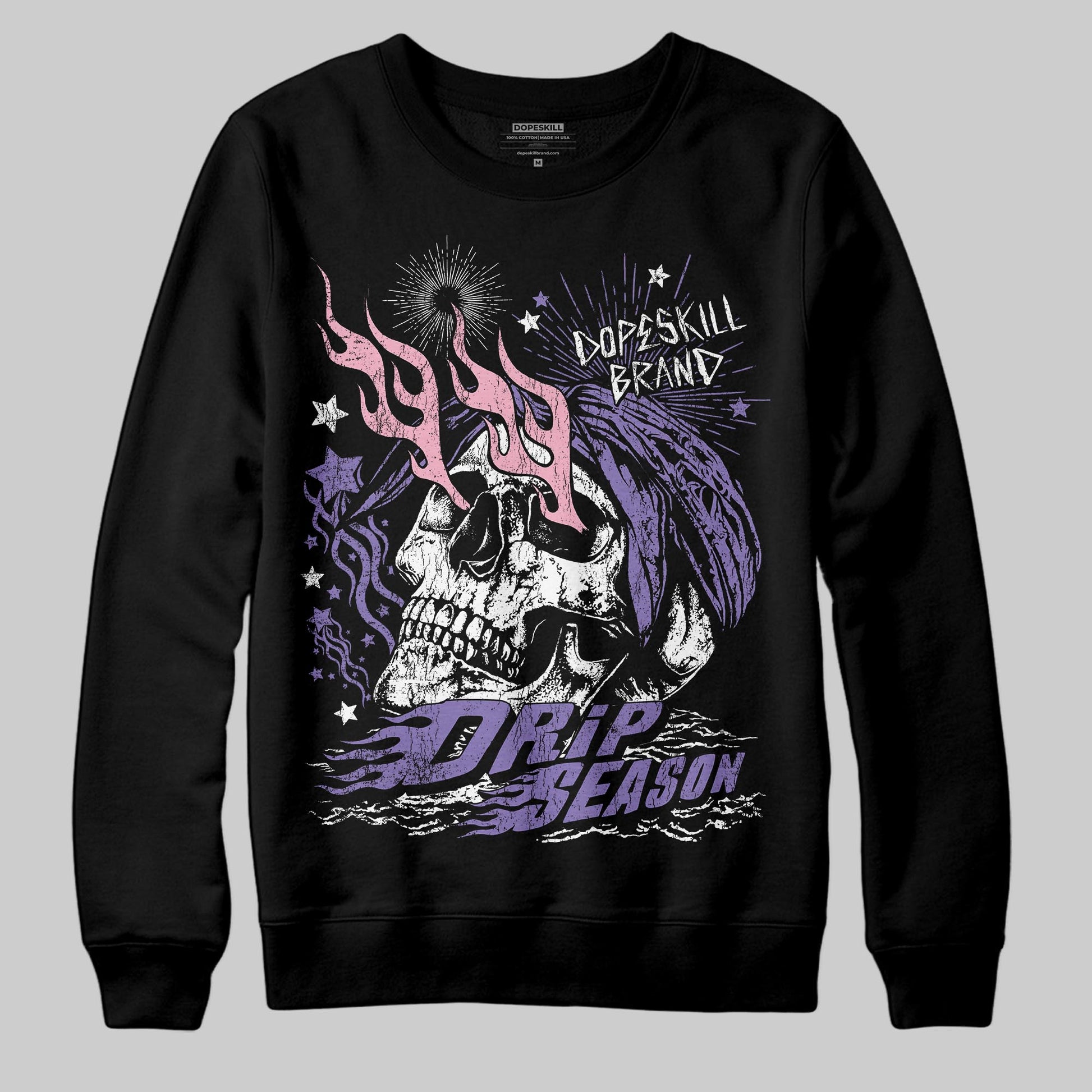 Jordan 11 "Mojave" DopeSkill Sweatshirt Drip Season Graphic Streetwear - Black