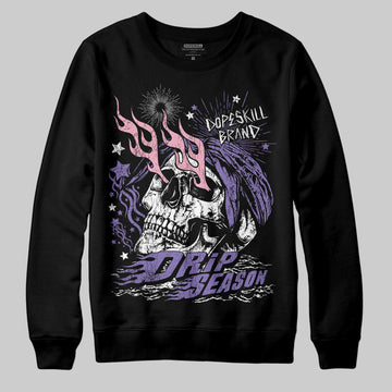 Jordan 11 "Mojave" DopeSkill Sweatshirt Drip Season Graphic Streetwear - Black