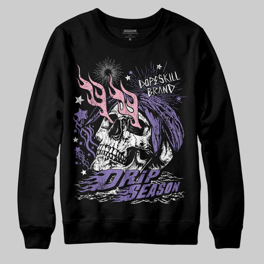 Jordan 11 "Mojave" DopeSkill Sweatshirt Drip Season Graphic Streetwear - Black