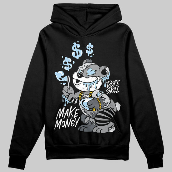 Jordan 5 Retro Wolf Grey (2026) DopeSkill Hoodie Sweatshirt Make Money Graphic Streetwear - Black