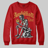 Red Sneakers DopeSkill Sweatshirt Ambition Graphic Streetwear - Red