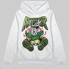 Foamposite Pro 'Pine Green' DopeSkill Hoodie Sweatshirt At The Top Graphic Streetwear - White
