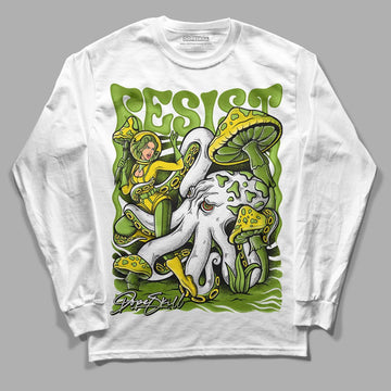 Dunk Low 'Chlorophyll' DopeSkill Long Sleeve T-Shirt Resist Graphic Streetwear - White