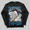 Jordan 3 Retro OG Rare Air DopeSkill Long Sleeve T-Shirt Sorry I've Been Trappin Graphic Streetwear - Black