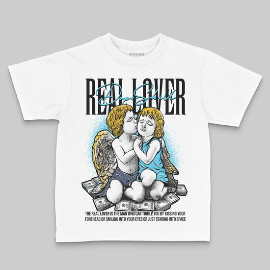 Jordan 11 Retro Gamma Blue (2025) DopeSkill Toddler Kids T-shirt Real Lover Graphic Streetwear - White 