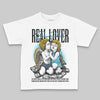 Jordan 11 Retro Gamma Blue (2025) DopeSkill Toddler Kids T-shirt Real Lover Graphic Streetwear - White 