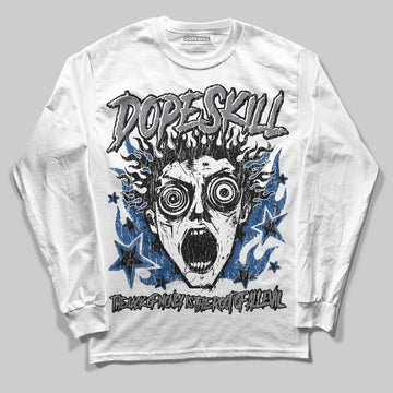 Jordan 9 Retro 'Flint Grey' 2026 DopeSkill Long Sleeve T-Shirt Root of Evil Graphic Streetwear - White