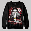 Jordan 12 Retro Flu Game (2025) DopeSkill Sweatshirt NPC Graphic Streetwear - Black