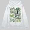 Foamposite Pro 'Pine Green' DopeSkill Hoodie Sweatshirt Real Ones Move In Silence Graphic Streetwear - White