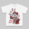 Jordan 8 Retro Bugs Bunny (2025) DopeSkill Toddler Kids T-shirt Make Money Graphic Streetwear - White