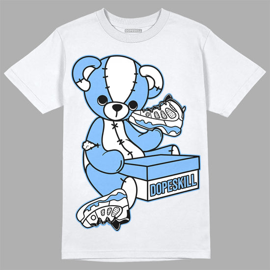 Jordan 9 Powder Blue DopeSkill T-Shirt Sneakerhead BEAR Graphic Streetwear - White