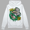 Jordan 5 “Lucky Green”  DopeSkill Hoodie Sweatshirt Takin No L's Graphic Streetwear - White 