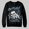 University Blue Sneakers DopeSkill Sweatshirt Outlast Graphic Streetwear - black