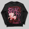 Diesel Pink S - Serendipity Pro-X1 Trainers DopeSkill Long Sleeve T-Shirt Speak It Graphic Streetwear - Black