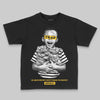 Yellow Sneakers DopeSkill Toddler Kids T-shirt Scared Money Don't Make No Money Graphic Streetwear - black