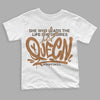 Jordan 3 Retro Palomino DopeSkill Toddler Kids T-shirt Queen Graphic Streetwear - White