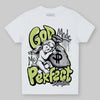 Jordan 4 GS “Light Lemon Twist” DopeSkill Toddler Kids T-shirt God Made Me Perfect Graphic Streetwear - White