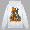 Jordan 5 "Olive" DopeSkill Hoodie Sweatshirt MOMM Bear Graphic Streetwear - White 