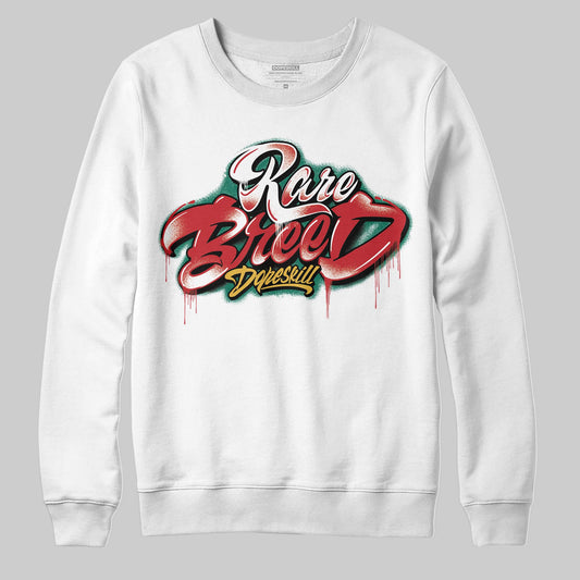Jordan 3 Mexico 'El Vuelo' DopeSkill Sweatshirt Rare Breed Type Graphic Streetwear - White