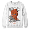 Jordan 3 Georgia Peach DopeSkill Sweatshirt Money Talks Graphic Streetwear - White