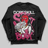 Diesel Pink S - Serendipity Pro-X1 Trainers DopeSkill Long Sleeve T-Shirt Stay It Busy Graphic Streetwear - Black