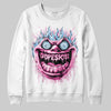 Pink Sneakers DopeSkill Sweatshirt Hellfire Graphic Streetwear - White