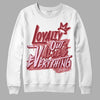 Valentine's Day Collection DopeSkill Sweatshirt LOVE Graphic Streetwear - White 