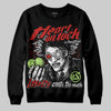 Jordan 5 Retro OG "Halloween" DopeSkill Sweatshirt Heart On Lock Graphic Streetwear - Black