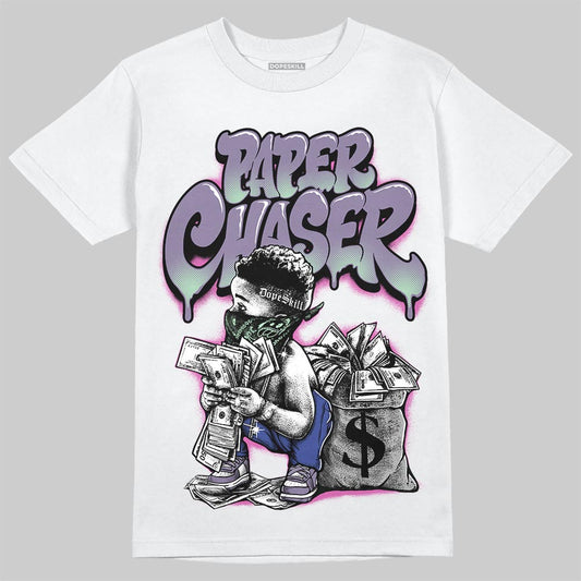 Jordan 1 Retro Low OG Zion Williamson Voodoo Alternate DopeSkill T-Shirt Paper Chaser Boy Graphic Streetwear - White 