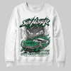 Green Sneakers DopeSkill Sweatshirt New Side Hustler Graphic Streetwear  White