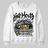 Jordan 4 “Fear” DopeSkill Sweatshirt Hot Mouth Graphic Streetwear - White