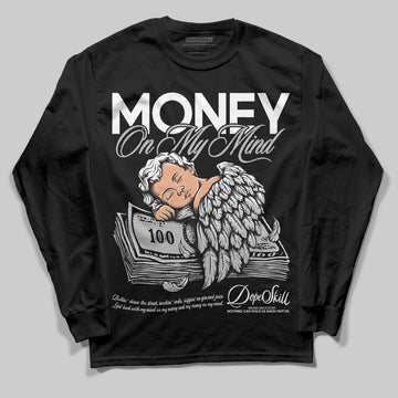 Jordan 10 OG “Steel” DopeSkill Long Sleeve T-Shirt MOMM Graphic Streetwear - Black