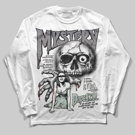 Jordan 1 Retro Low OG Year of the Snake (2025) DopeSkill Long Sleeve T-Shirt Mystery Ghostly Grasp Graphic Streetwear - White 