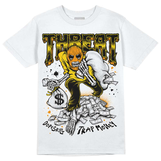 Jordan 6 “Yellow Ochre” DopeSkill T-Shirt Threat Graphic Streetwear - White