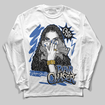 Jordan 1 Low Travis Scott x Fragment DopeSkill Long Sleeve T-Shirt NPC Graphic Streetwear - White 
