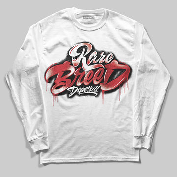 Jordan 1 High OG “Ruby” DopeSkill Long Sleeve T-Shirt Rare Breed Type Graphic Streetwear - White