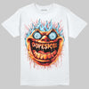 Red Sneakers DopeSkill T-Shirt Hellfire Graphic Streetwear - White