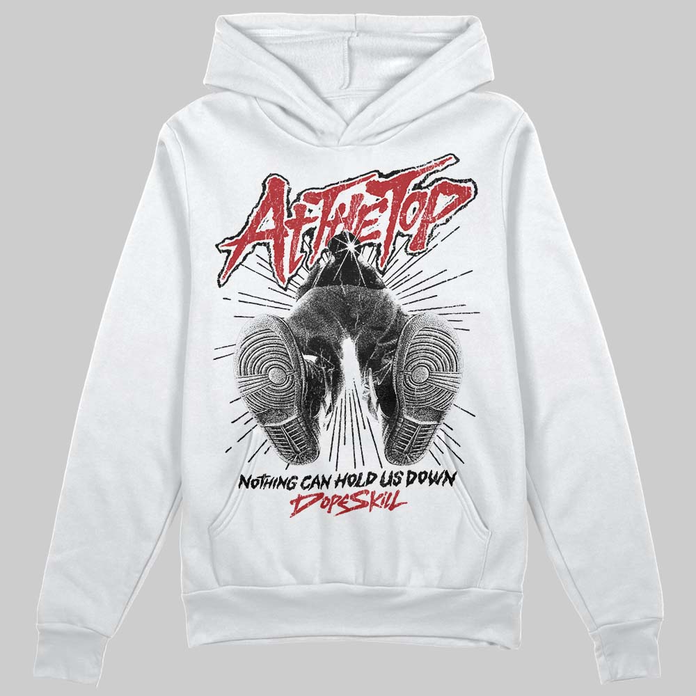 Black and White Sneakers DopeSkill Hoodie Nothing Can Hold US Down Graphic Streetwear - White