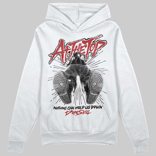 Black and White Sneakers DopeSkill Hoodie Nothing Can Hold US Down Graphic Streetwear - White