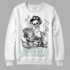 Jordan 3 "Green Glow" DopeSkill Sweatshirt Show Me The Money Graphic Streetwear - White