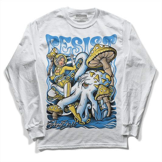 Dunk Low Pro SB Homer DopeSkill Long Sleeve T-Shirt Resist Graphic Streetwear - White