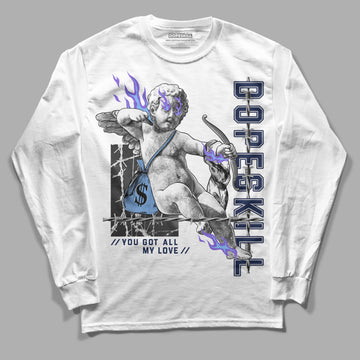 Jordan 5 SE “Georgetown” DopeSkill Long Sleeve T-Shirt You Got All My Love Graphic Streetwear