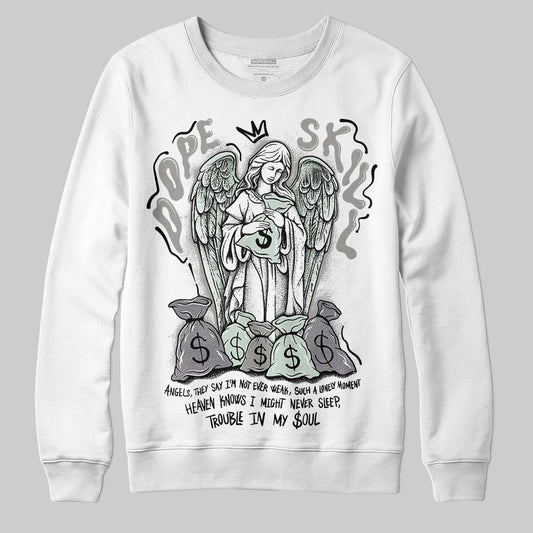 Jordan 1 Retro Low OG Year of the Snake (2025) DopeSkill Sweatshirt Angels Graphic Streetwear - White 