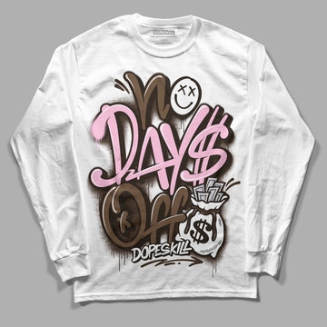 Jordan 11 Retro Neapolitan DopeSkill Long Sleeve T-Shirt No Days Off Graphic Streetwear