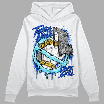 Dunk Low Argon DopeSkill Hoodie Sweatshirt Takin No L's Graphic Streetwear - White 