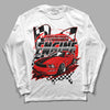 Jordan 1 Retro High OG "Satin Bred" DopeSkill Long Sleeve T-Shirt ENGINE Tshirt Graphic Streetwear - White